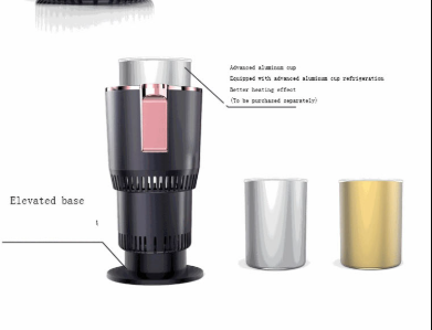 Car mounted cold and hot cup