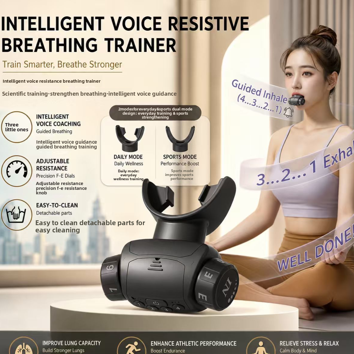 Intelligent Breathing Muscle Trainer