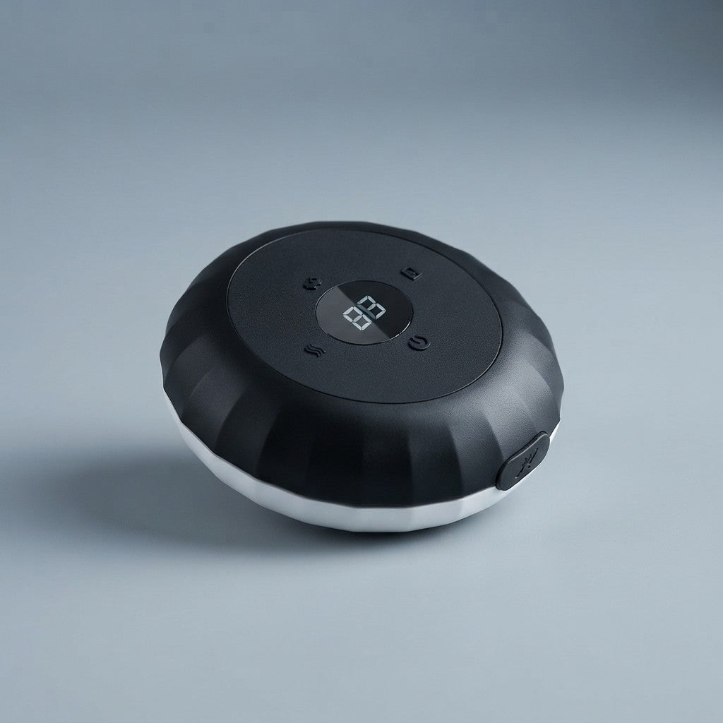 12 Levels Electric Intelligent Scraping Cupping Device - Black